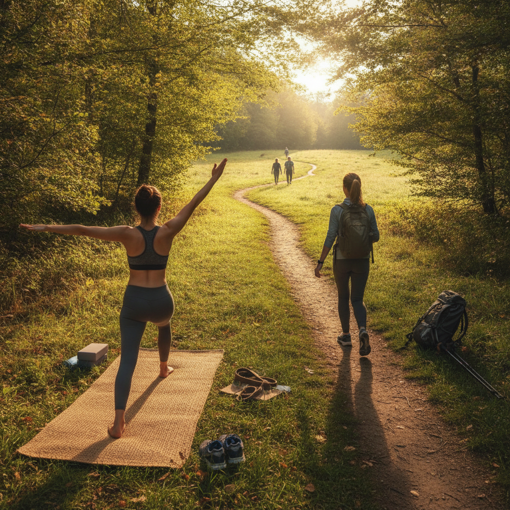 Yoga and Walking for Weight Loss: A Combined Approach